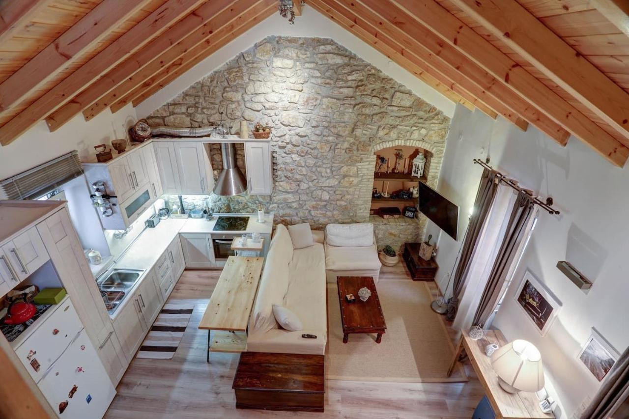 Luminous 2Bd Stone Apt In The Alleys Of Corfu Town Exterior foto
